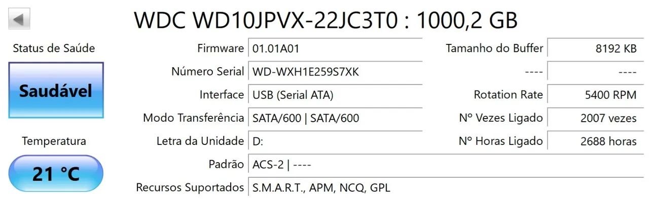 HD 1TB WD BLUE        - Foto 4