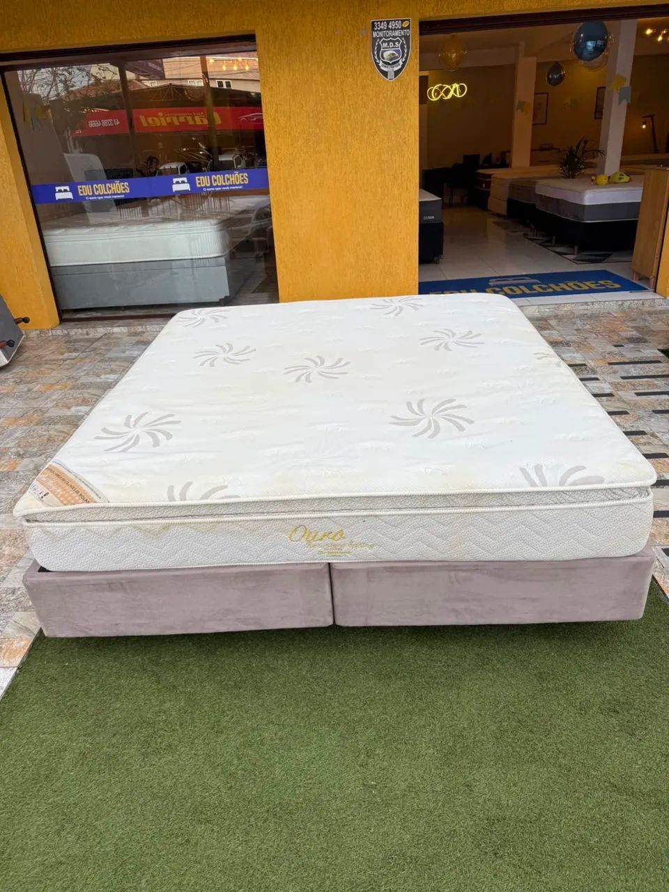 Cama box SUPER KING ORTOBOM USADA TOP - ENTREGAMOS  - Foto 5