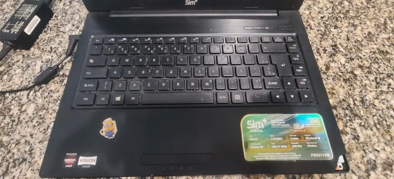 Notebook positivo com defeito - Foto 3
