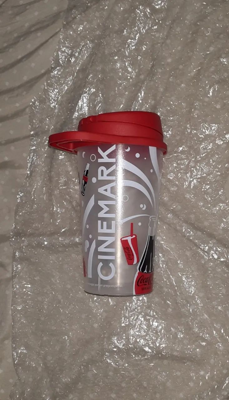 Copo Oficial Coca-Cola Zero / Cinemark (Tampa Vermelha) - Foto 2