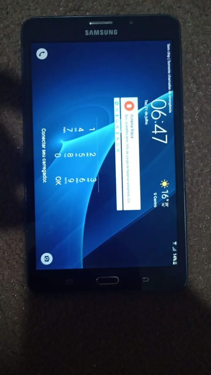 TABLET SAMSUNG 2016 - Em ótimo estado - Foto 2