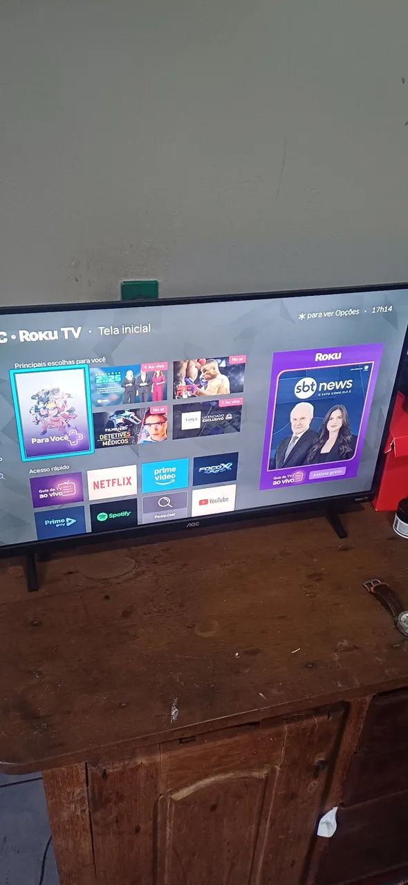 Smart tv roku 32 polegadas  - Foto 3