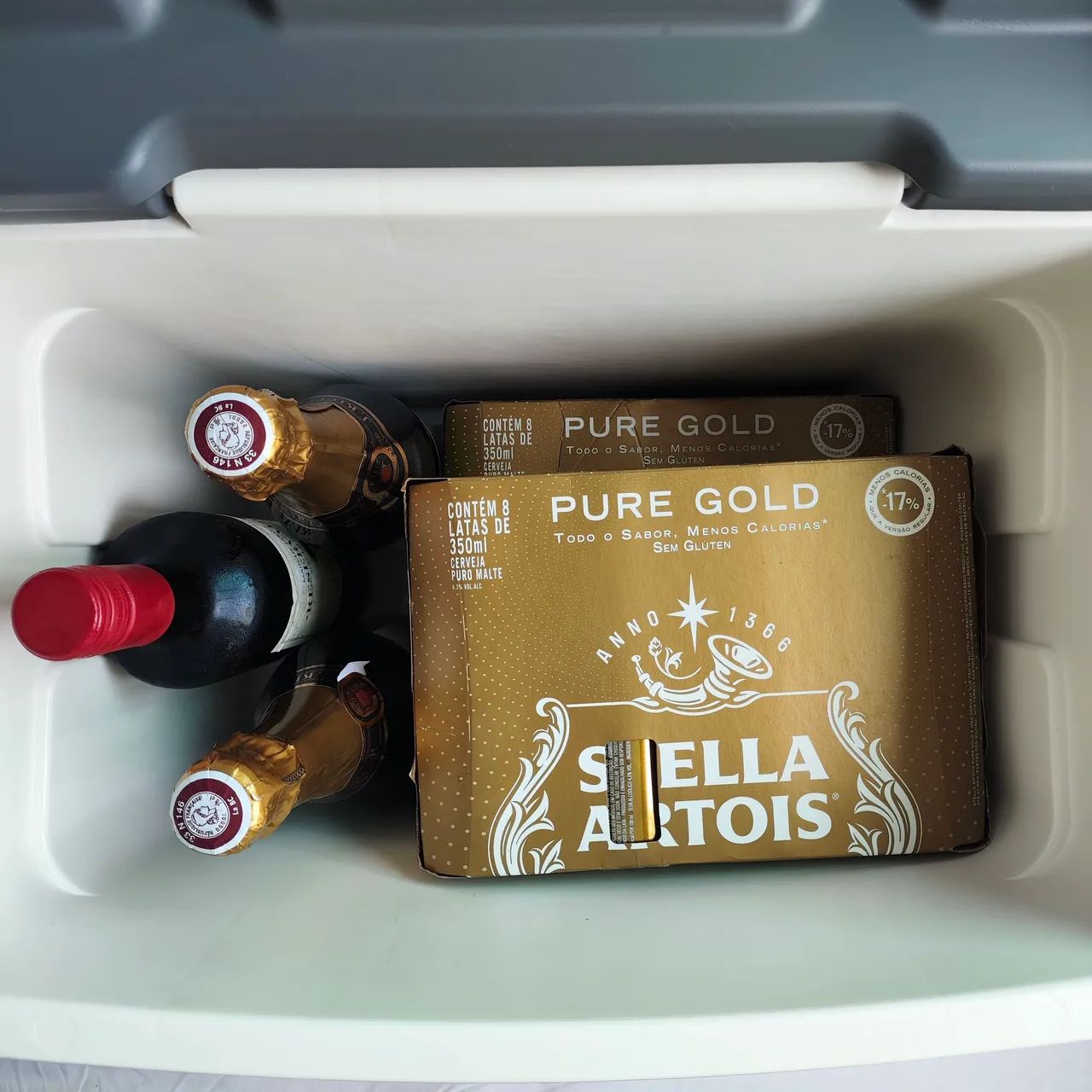 iGloo Cooler Caixa Térmica importada cabe 41 latas - Foto 5