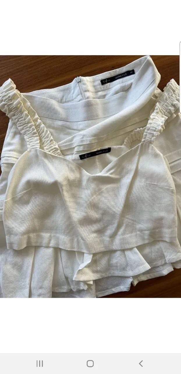 Conjunto Maria Filó em linho - Foto 4