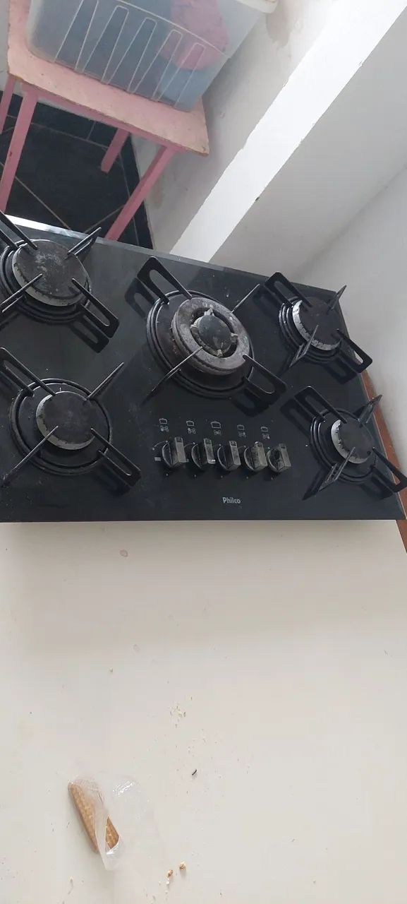 Vende se cooktop Philco 5 bocas  - Foto 5