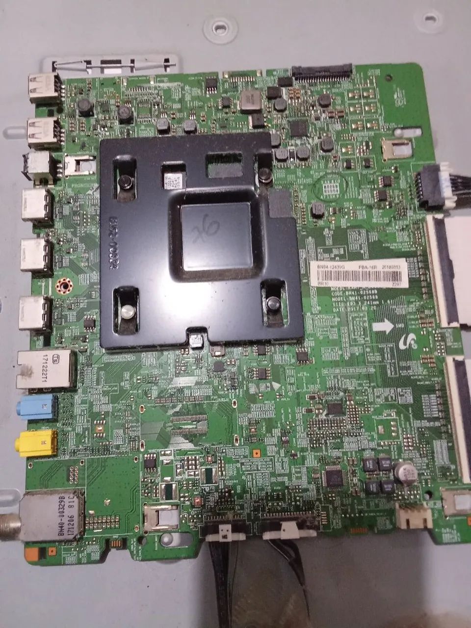 Placa completa com alto falante e leds pra tv Samsung  50 polegadas - Foto 2