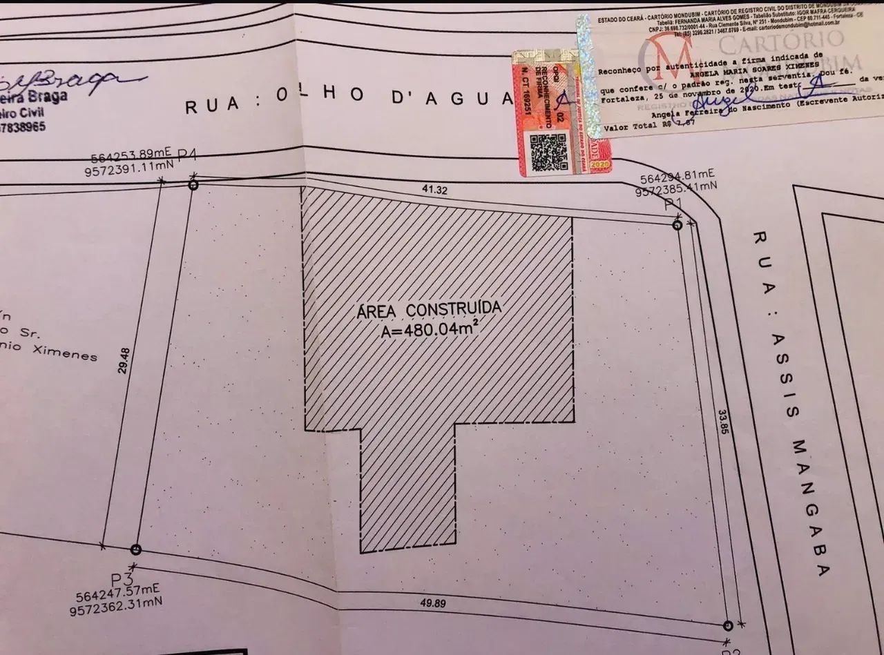 Terreno sítio de 1.425 m2 no bairro olho dÁgua Eusébio - Foto 3