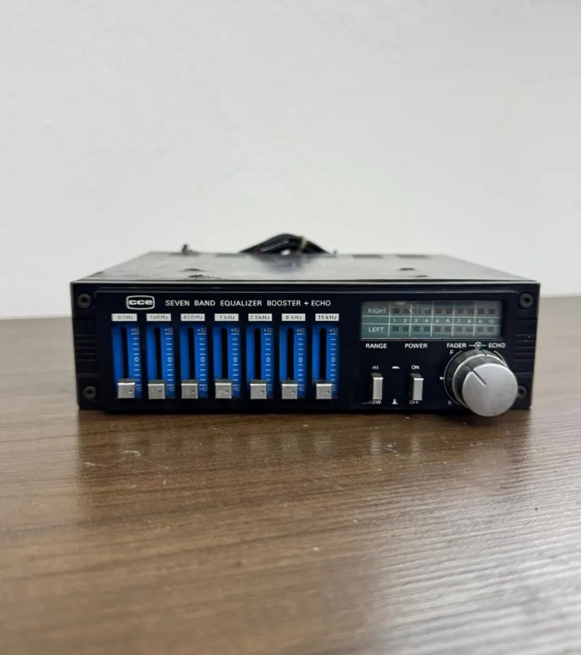 Equalizador CCE Seven Band Equalizer Booster + Echo