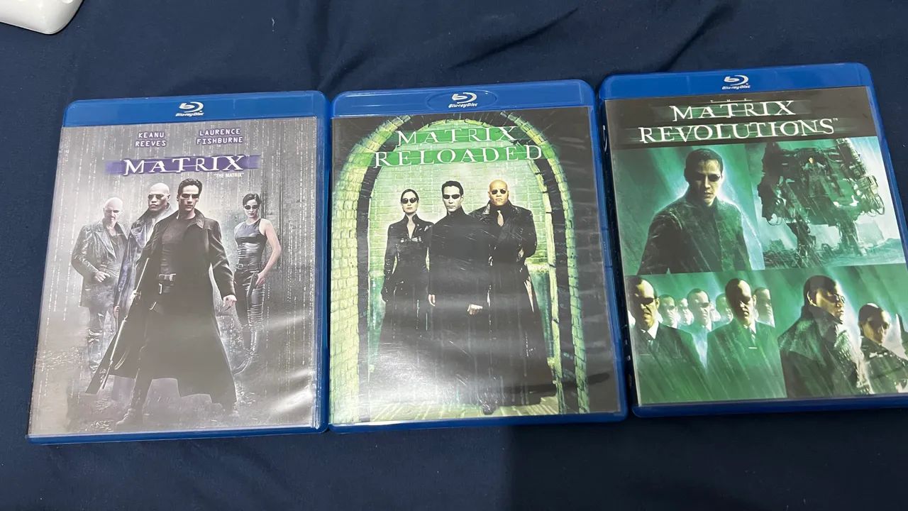 Trilogia matrix Bluray 