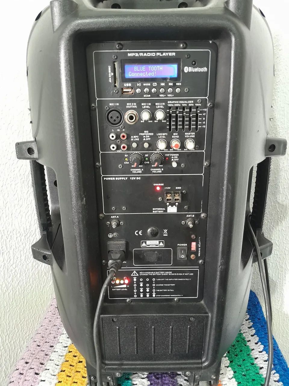 Caixa de som Bluetooth ativa/passiva 800w - Foto 4