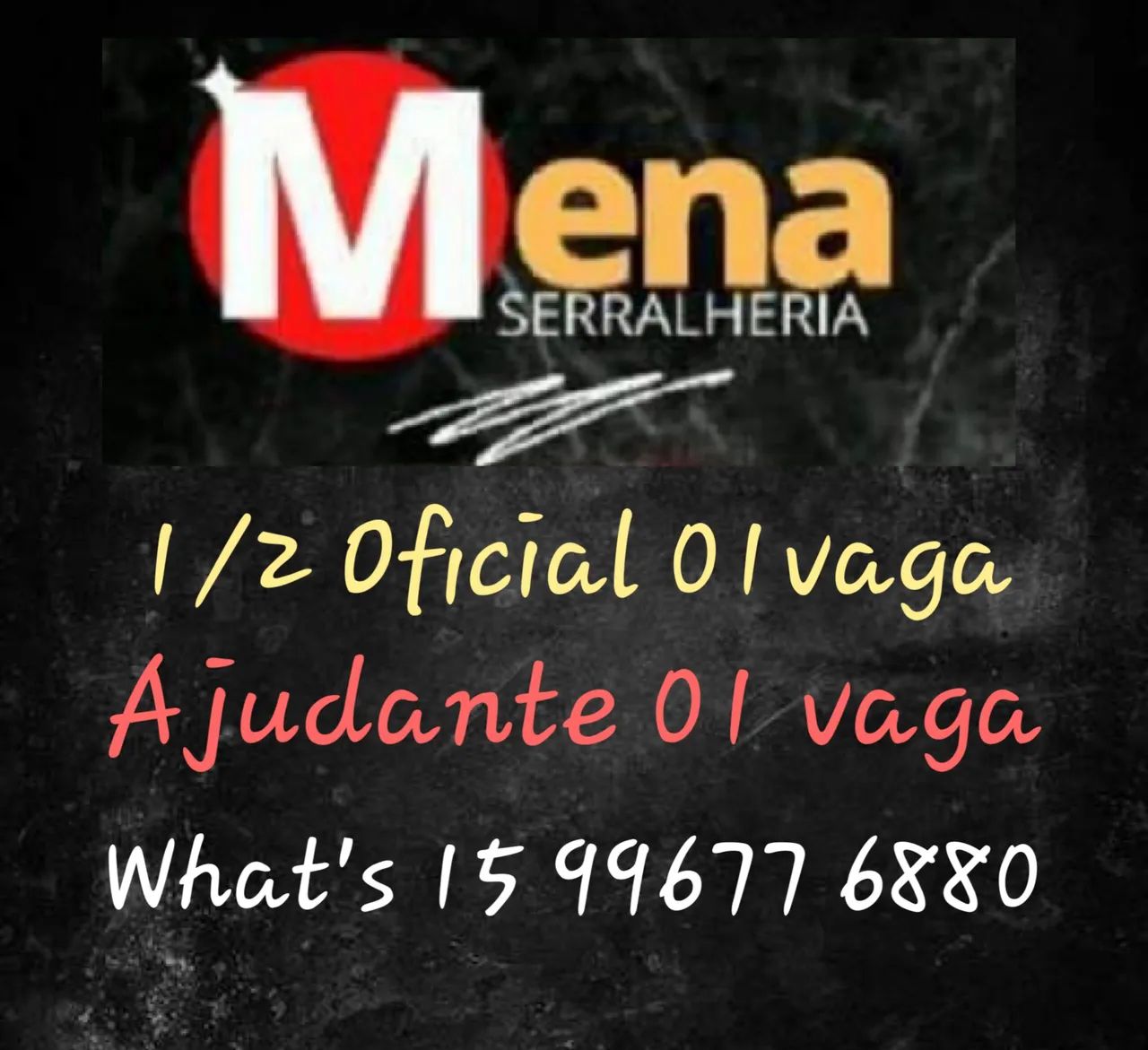 Somente 2 vagas