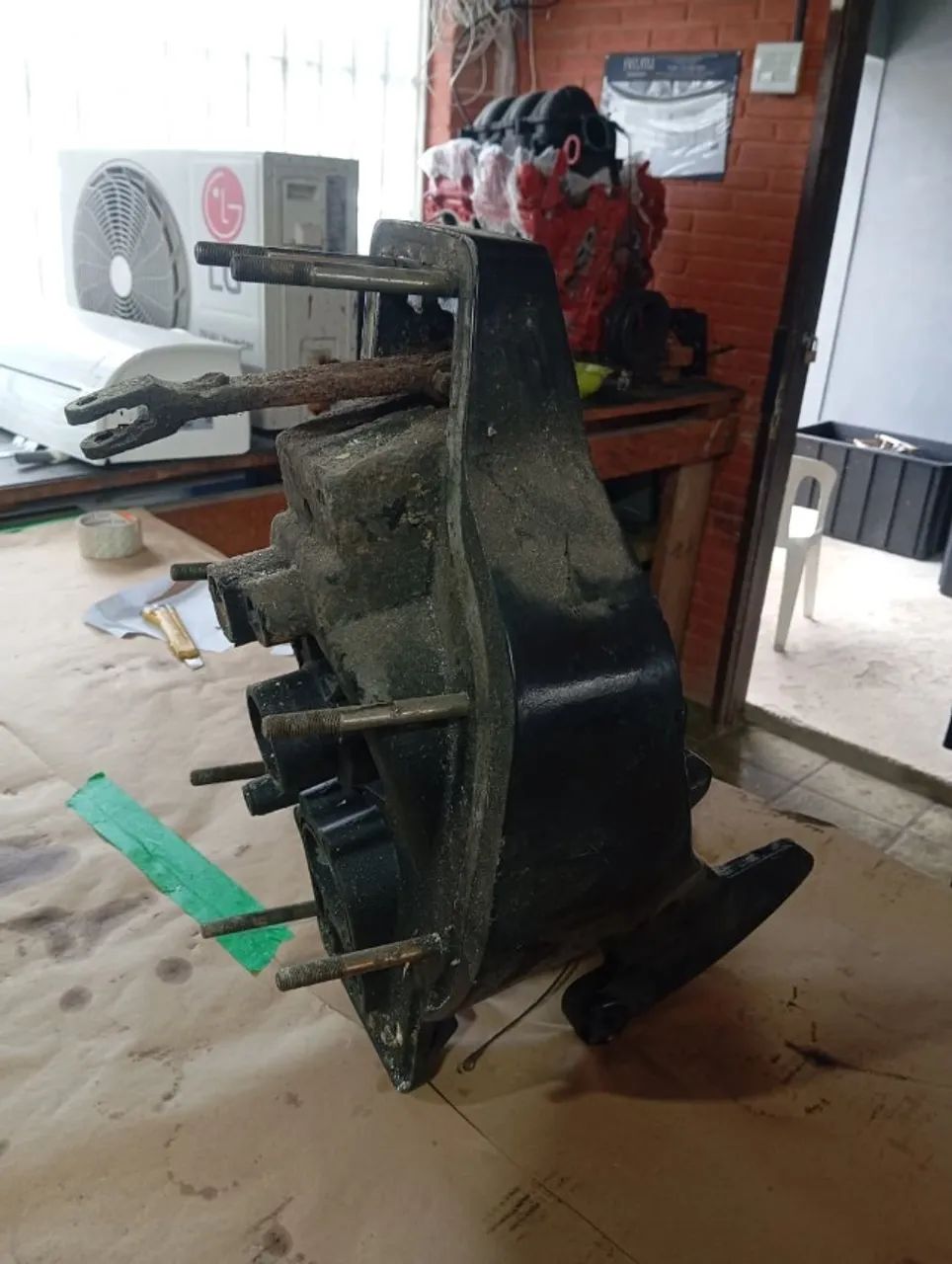 TRANSOM MERCURY MERCRUISER - PEÇA ORIGINAL PARA SISTEMA DE RABETA - Foto 3