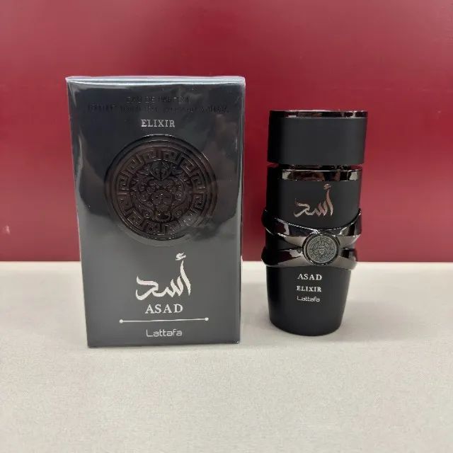 Perfume Asad Elixir - Eau De Parfum - Lattafa 100mL Original Novo