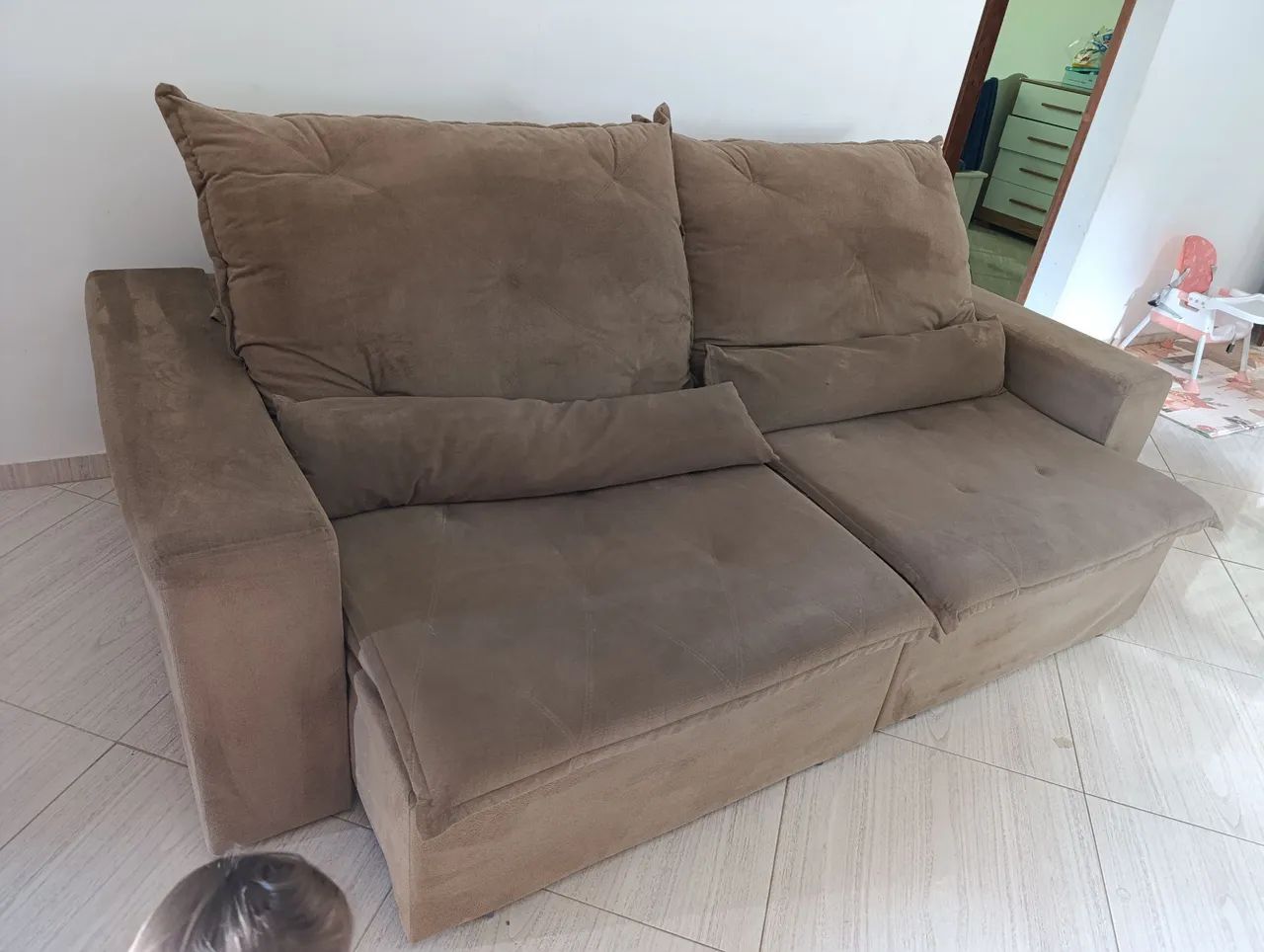 Vendo sofá retrátil e reclinável 2,5 mt