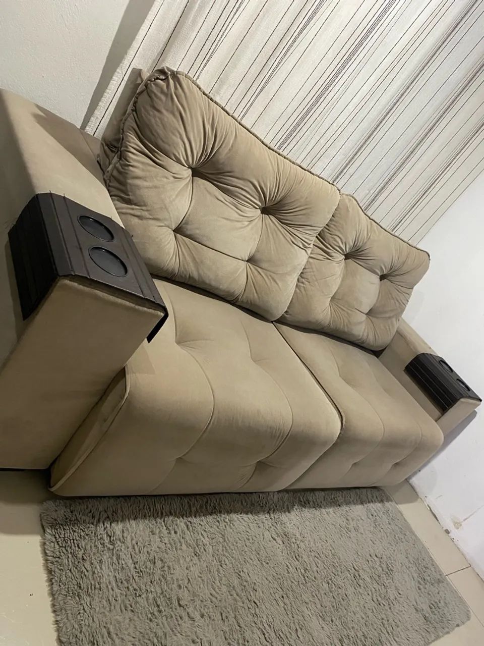SOFÁ RETRÁTIL E RECLINÁVEL ENTREGO GRÁTIS  - Foto 5