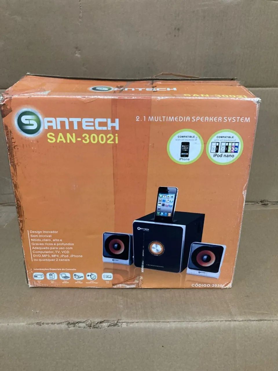 Subwofer Santech SAN-3002i 
