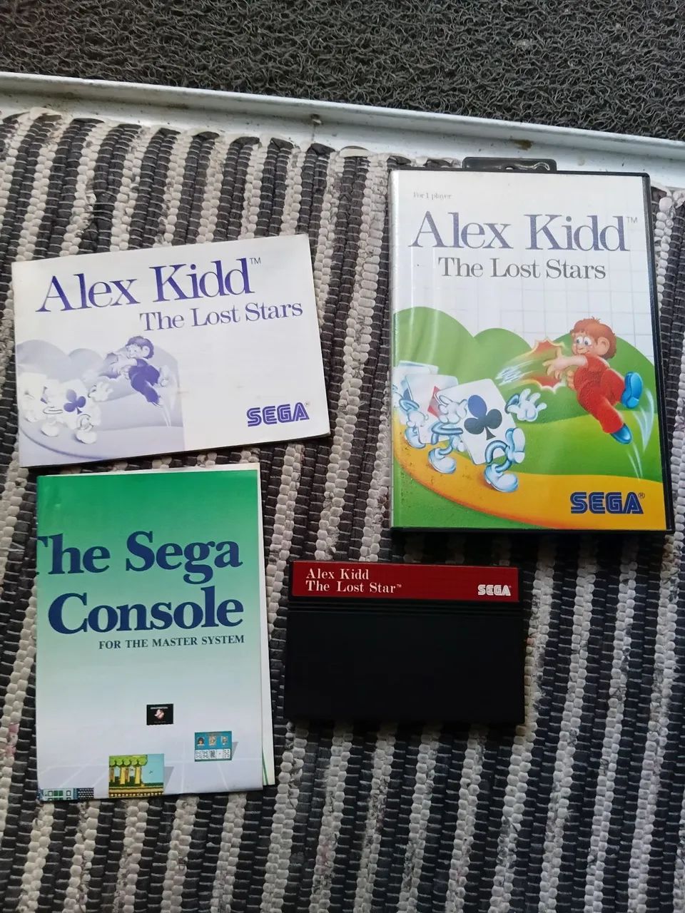 Jogo Master System Alex Kidd The Lost Star