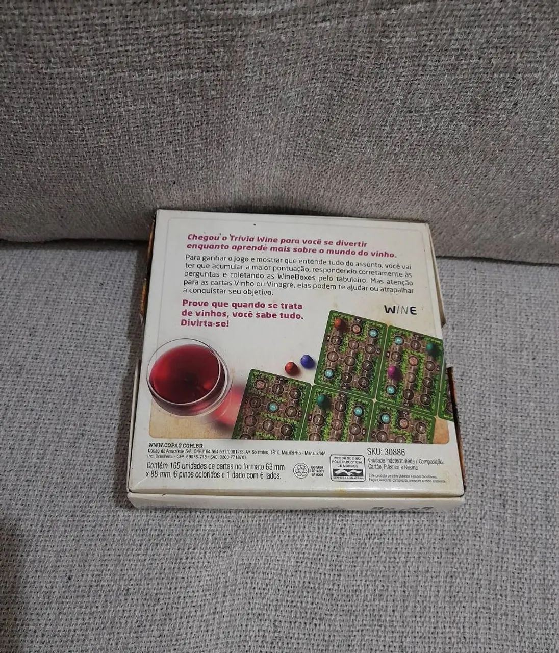 Jogo Trívia do Vinho da Wine novo - Foto 3