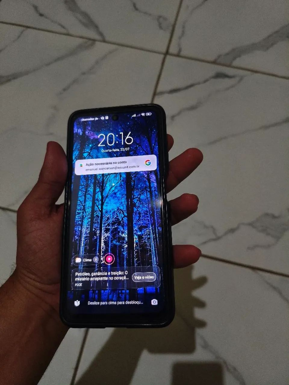 POCO X3 NFC 64g com 6g de ram<br>
