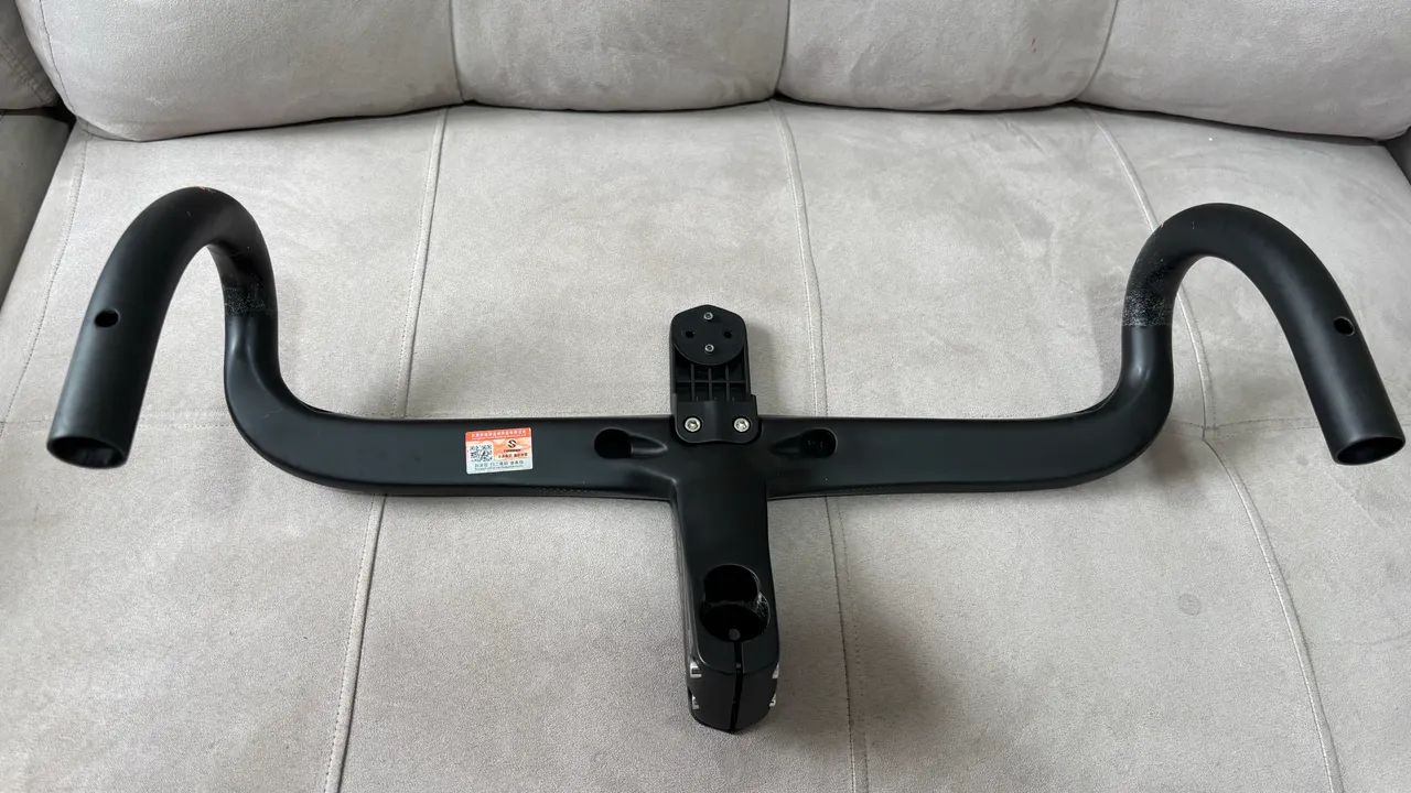 Guidão Integrado Carbono Toseek - Foto 2