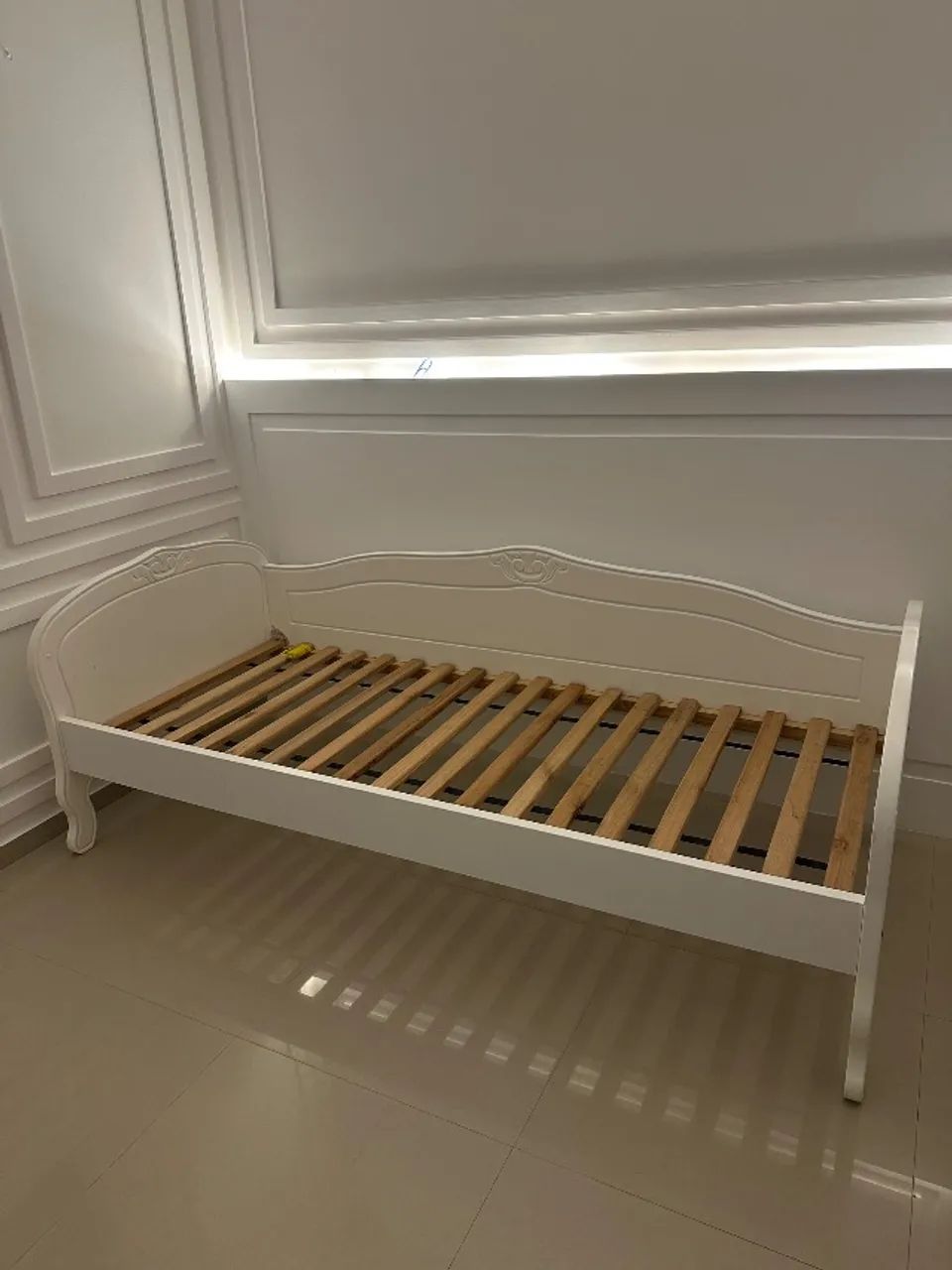 Cama babá , cama de Apoio , madeira maciça . 
