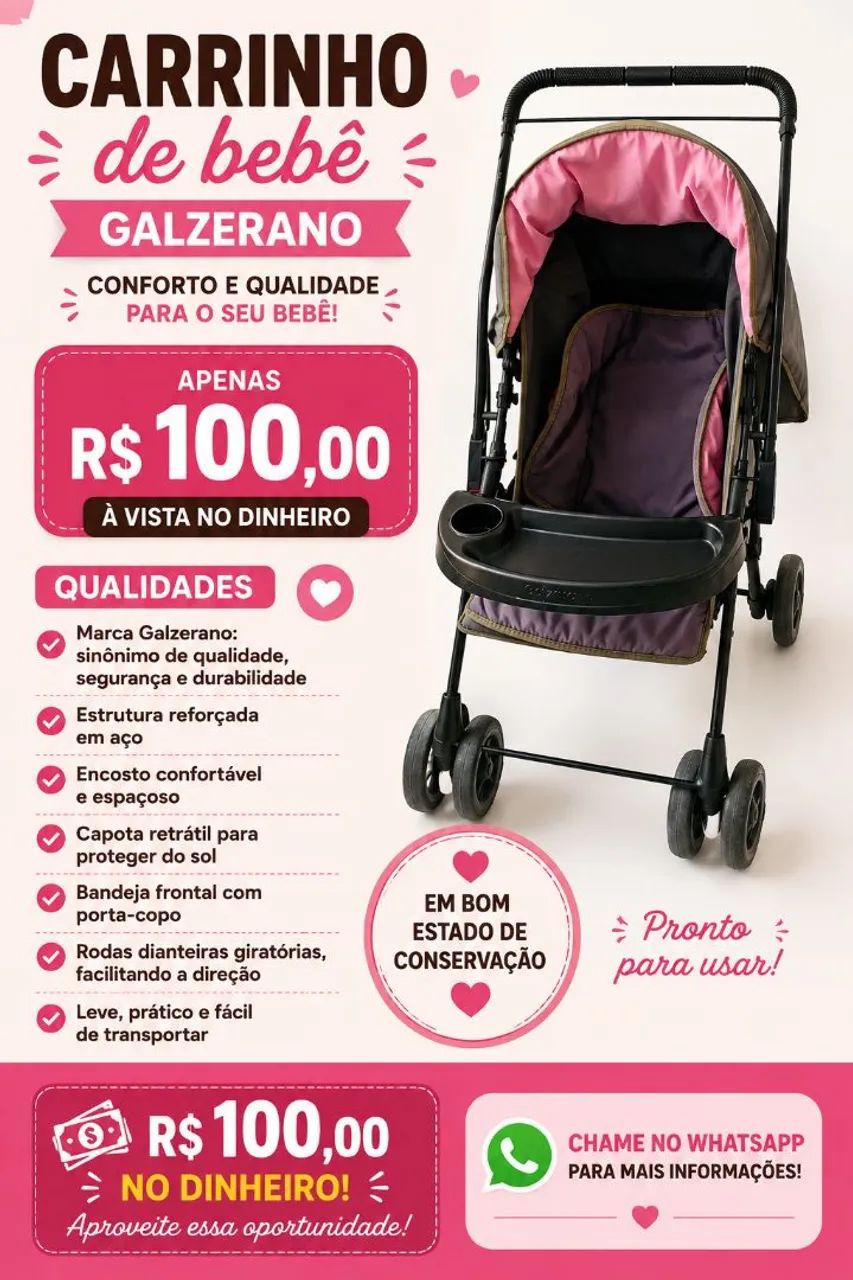 Carrinho de bebê 