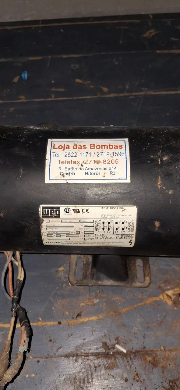 Bomba auto-aspirante defeito  - Foto 3