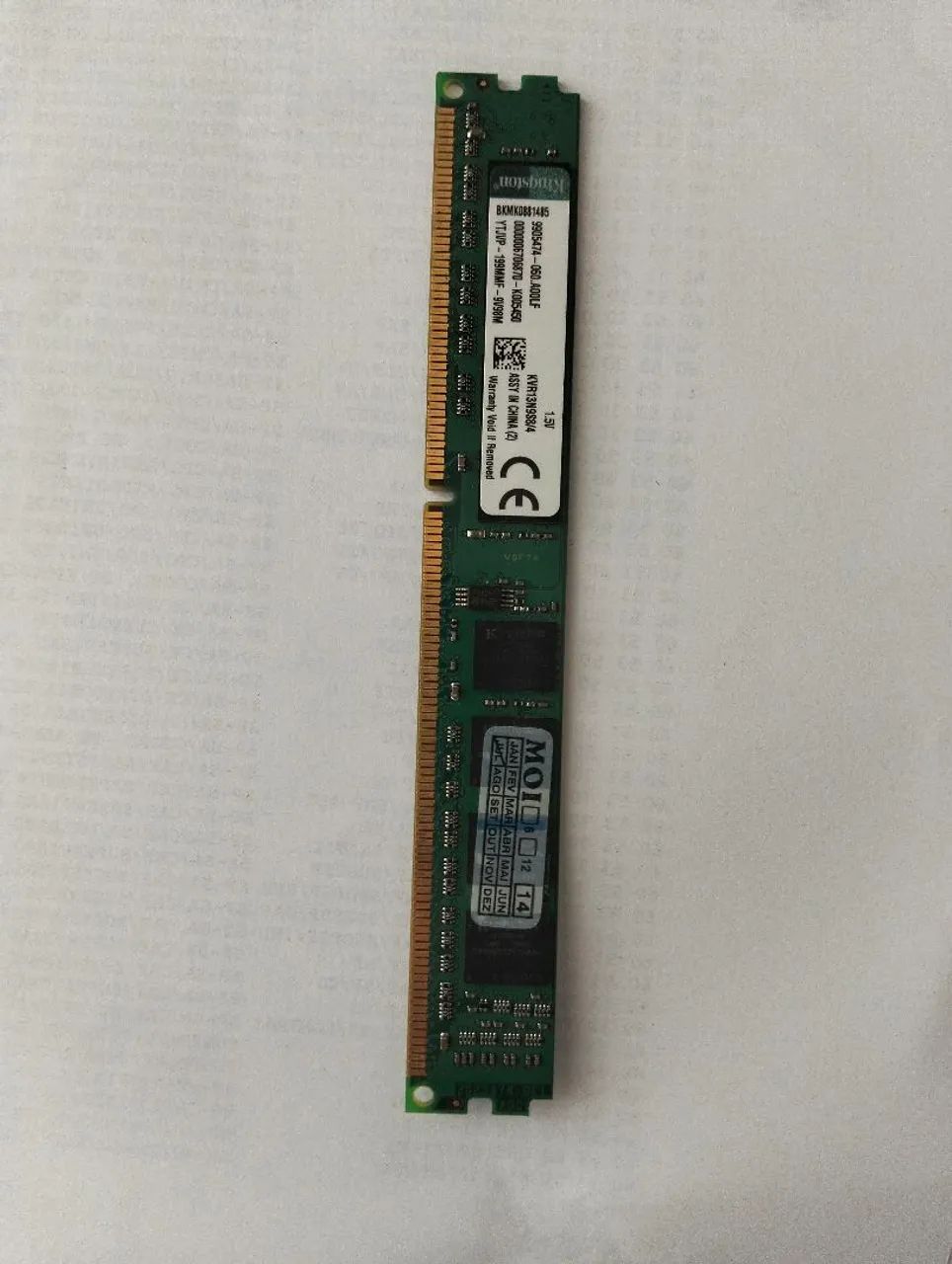 Memória DIMM Kingston 4GB PC3-10600 - Foto 2
