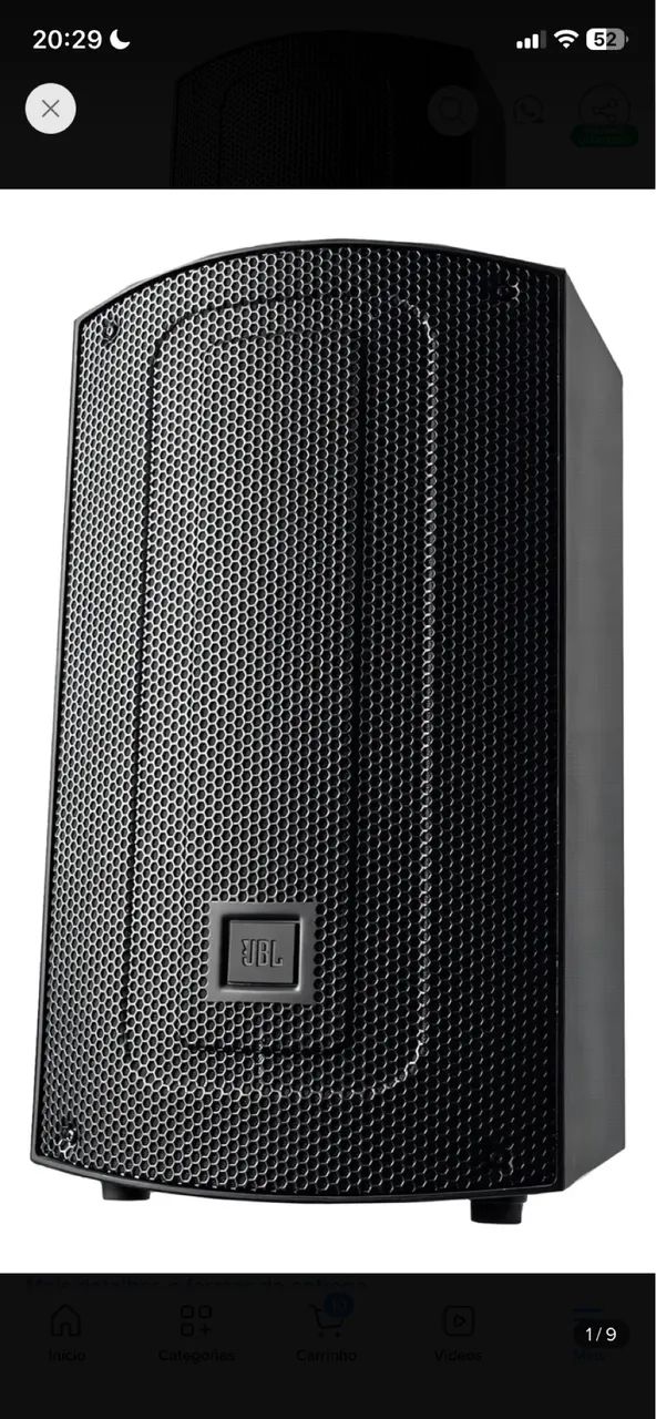 2 CAIXAS JBL 10 MAX (NOVAS E COM NOTA FISCAL)