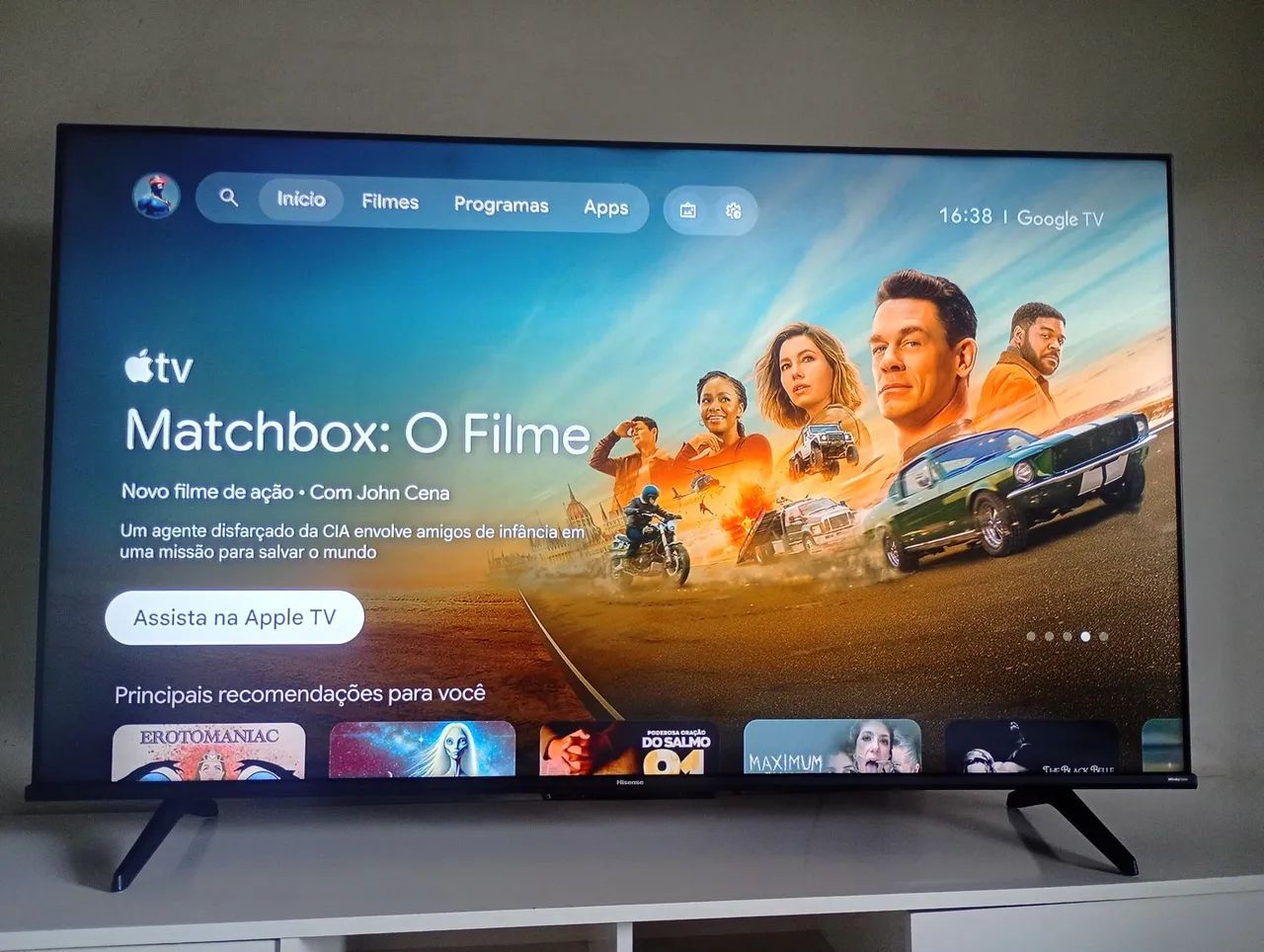 SMARTV HISENSE 55 QLED  - Foto 2
