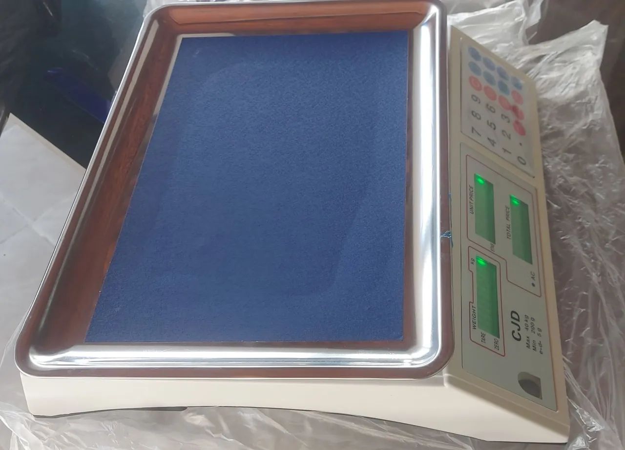 Balança comercial de 40kg com bateria e energia  - Foto 3