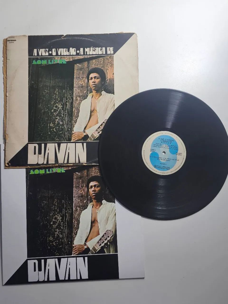 Vinil Djavan - A voz, o violão, a música de Djavan