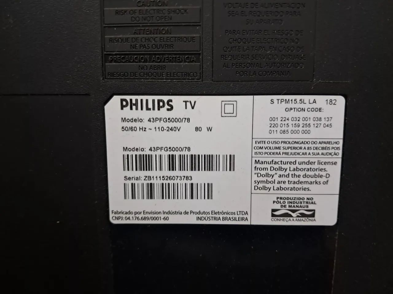 TV Phillips 43 polegadas | LED Full HD - Foto 5