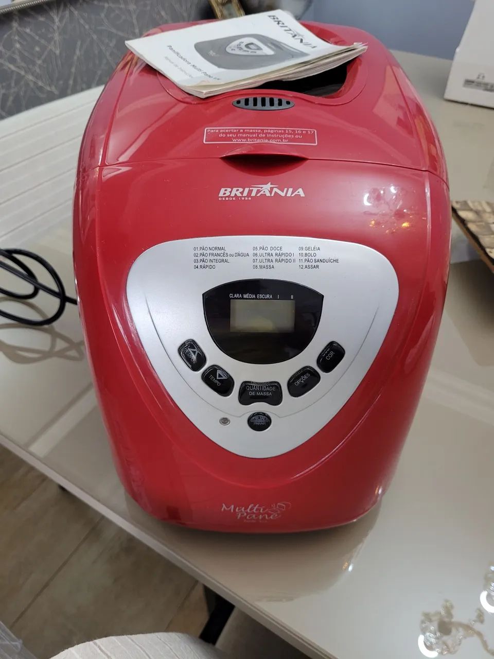 Vendo Panificadora Multi Pane Britânia 