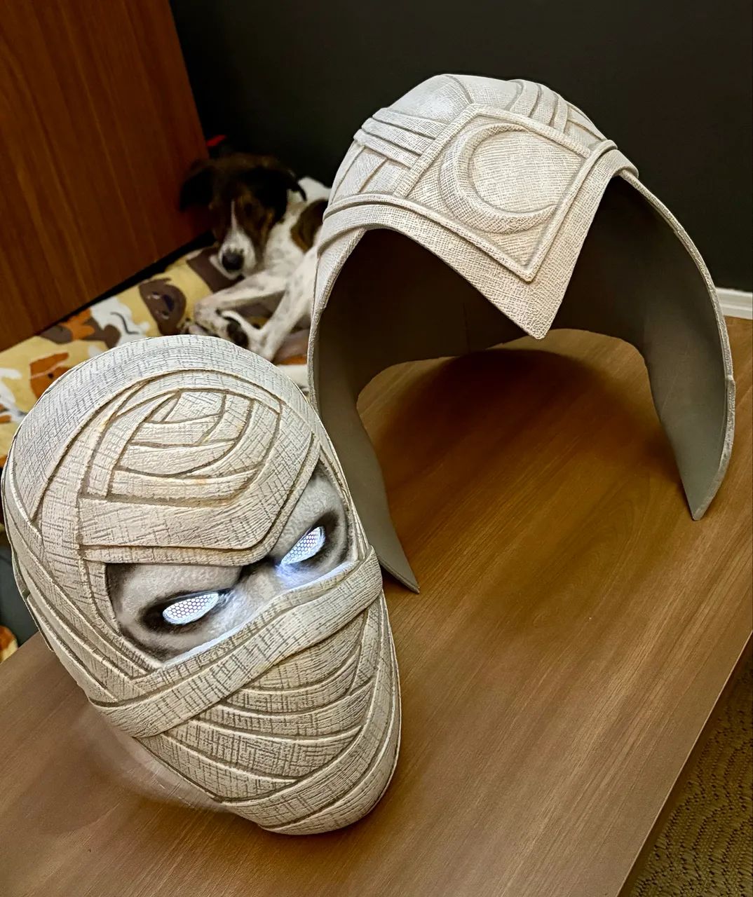 Capacete Cavaleiro da Lua - Moonknight - Foto 5