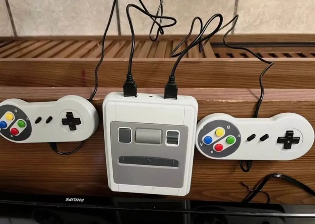 Videogame clássico retrô Super mini SNES - Foto 2