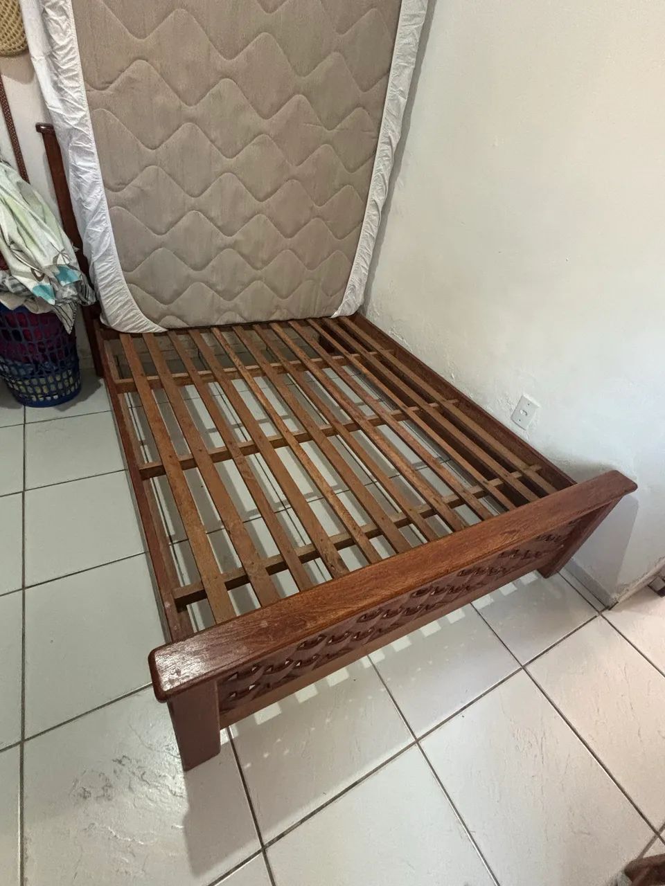 Cama de casal Madeira maciça - Foto 2