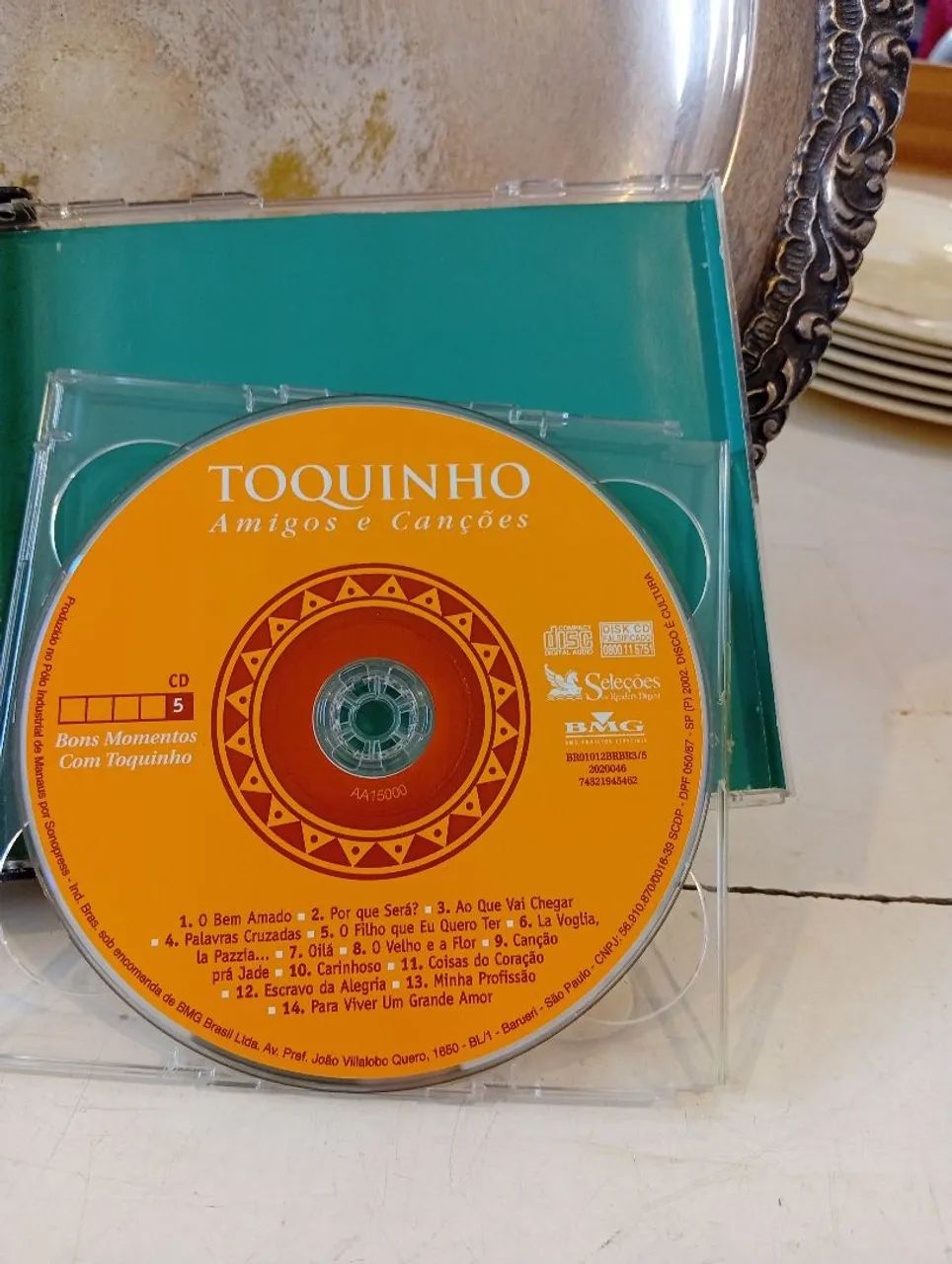 Cd box toquinho amigos e canções  - Foto 5