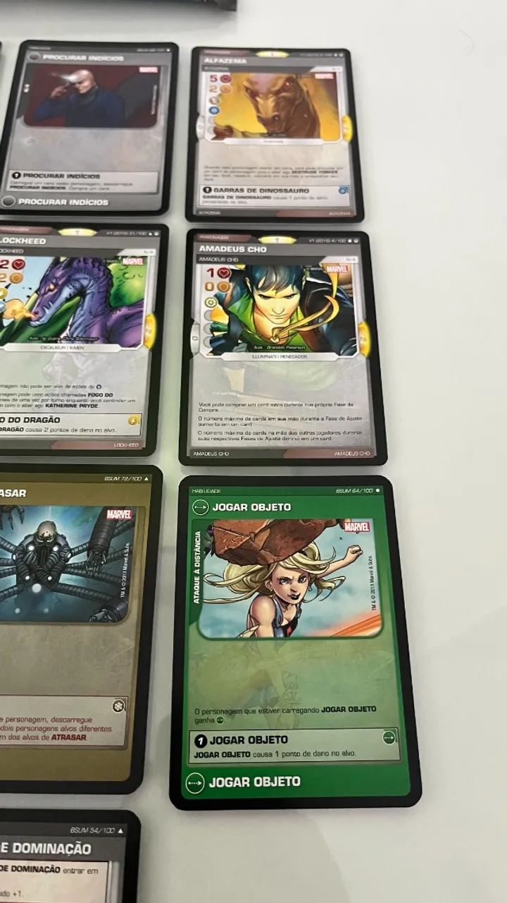 Lote De Cartas Marvel Battle Scenes (Copag) + Booster de Brinde! - Foto 3