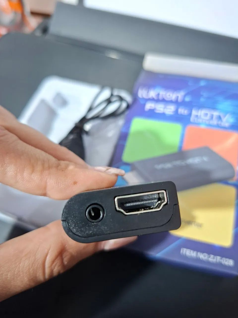 Conversor Conversor PS2 para HDMI HDTV - Áudio e Vídeo Digital - Foto 4