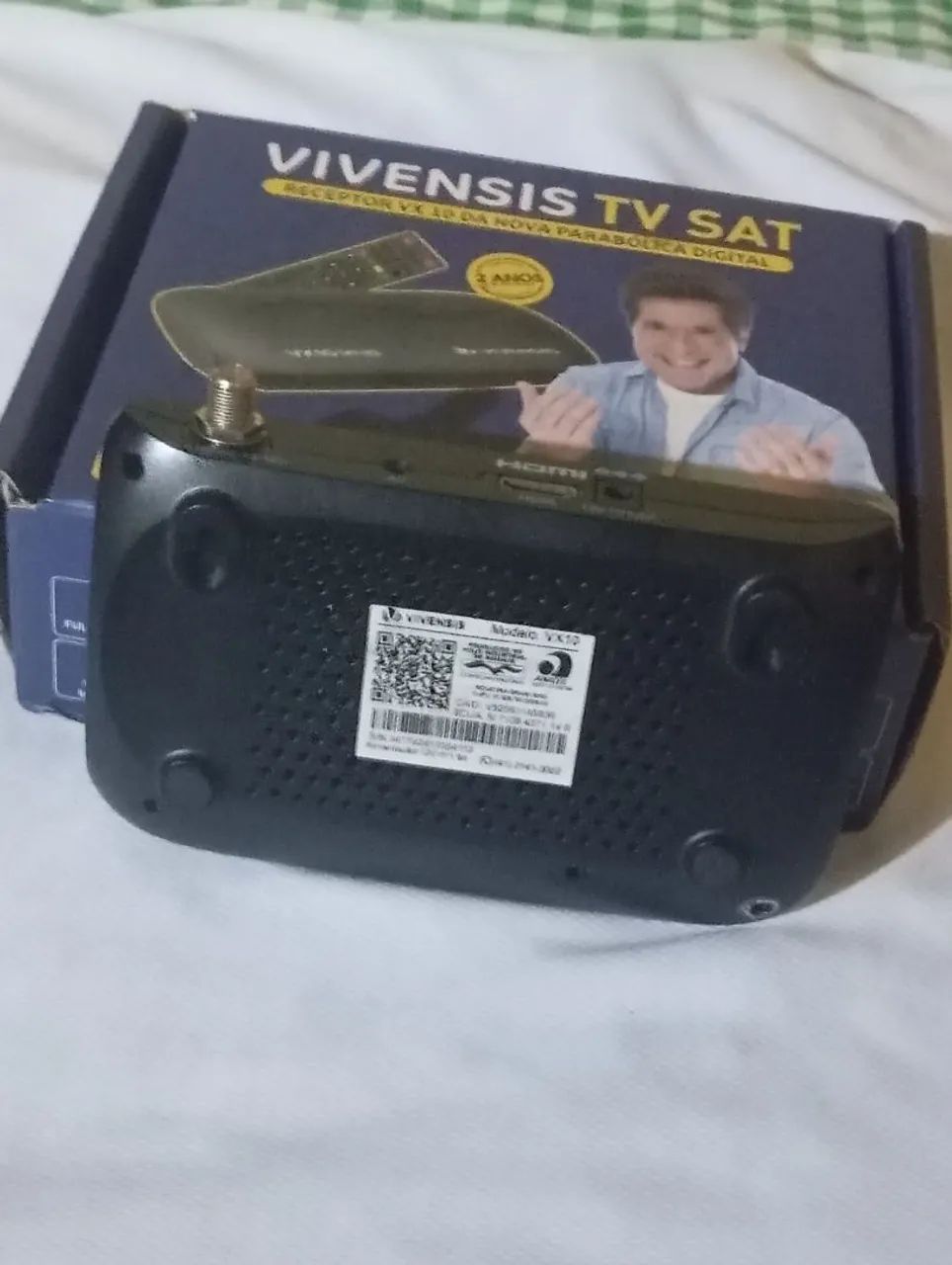 Receptor Digital Vivensis VX10 SAT HD Regional - Sem Mensalidade  - Foto 2
