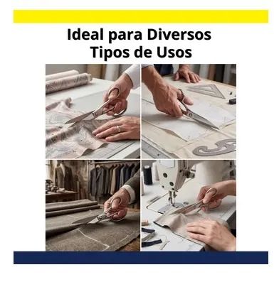 Tesoura profissional Inox Multiuso 7" Idea - Foto 4