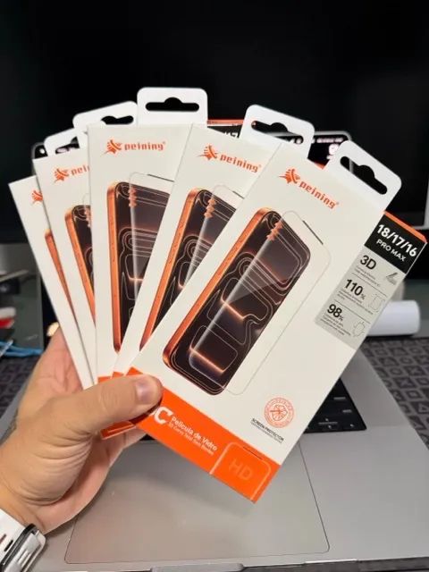 Pelicula sem borda iPhone 17 pro max