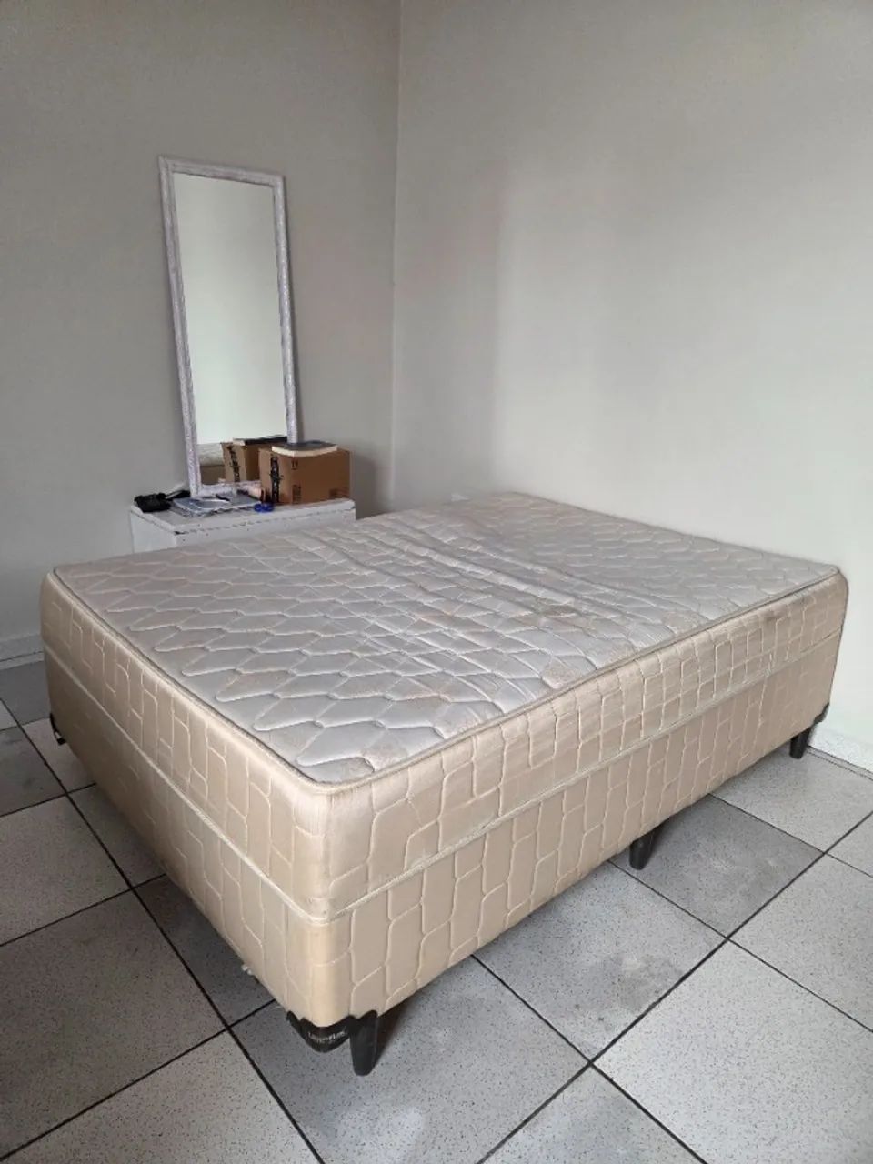 Cama casal com colchão acoplado - 135x185 cm - Foto 2
