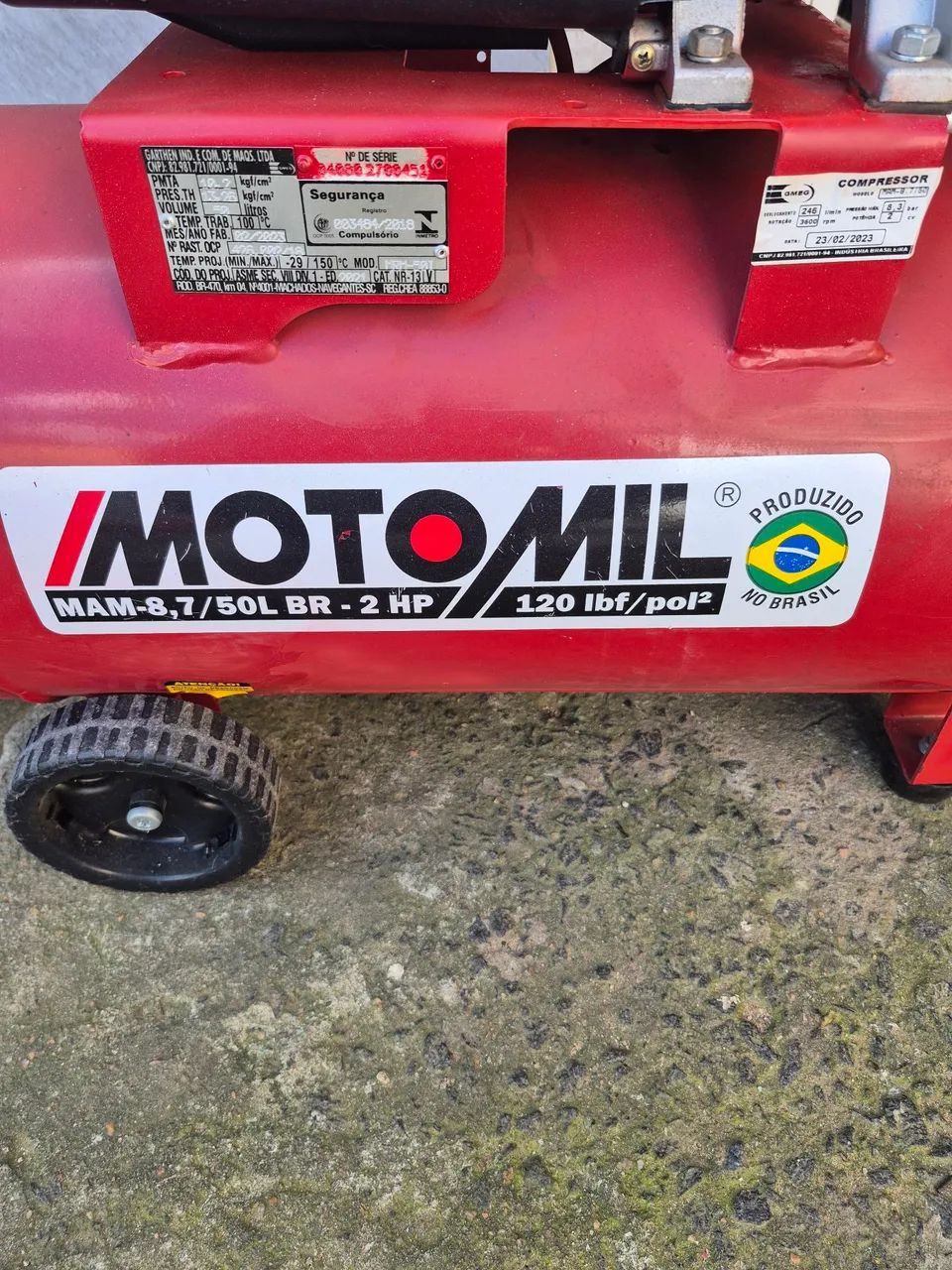 Compressor motomil 50L - Foto 5
