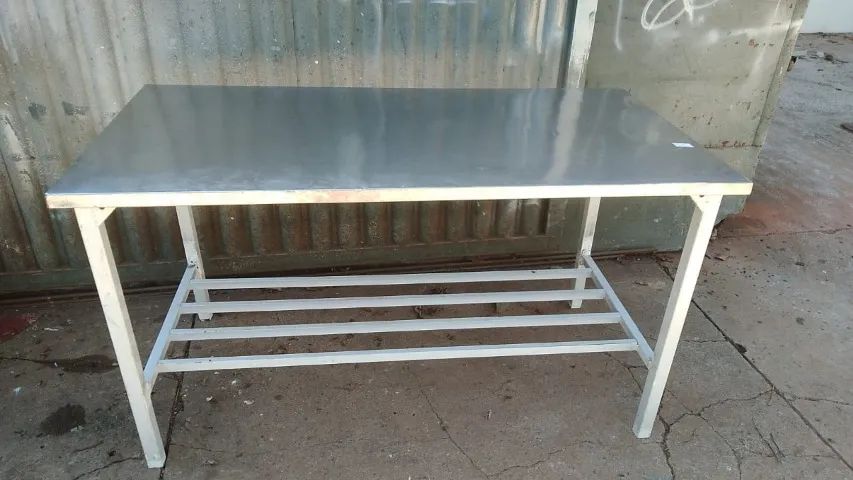 mesa inox 150 x 80 