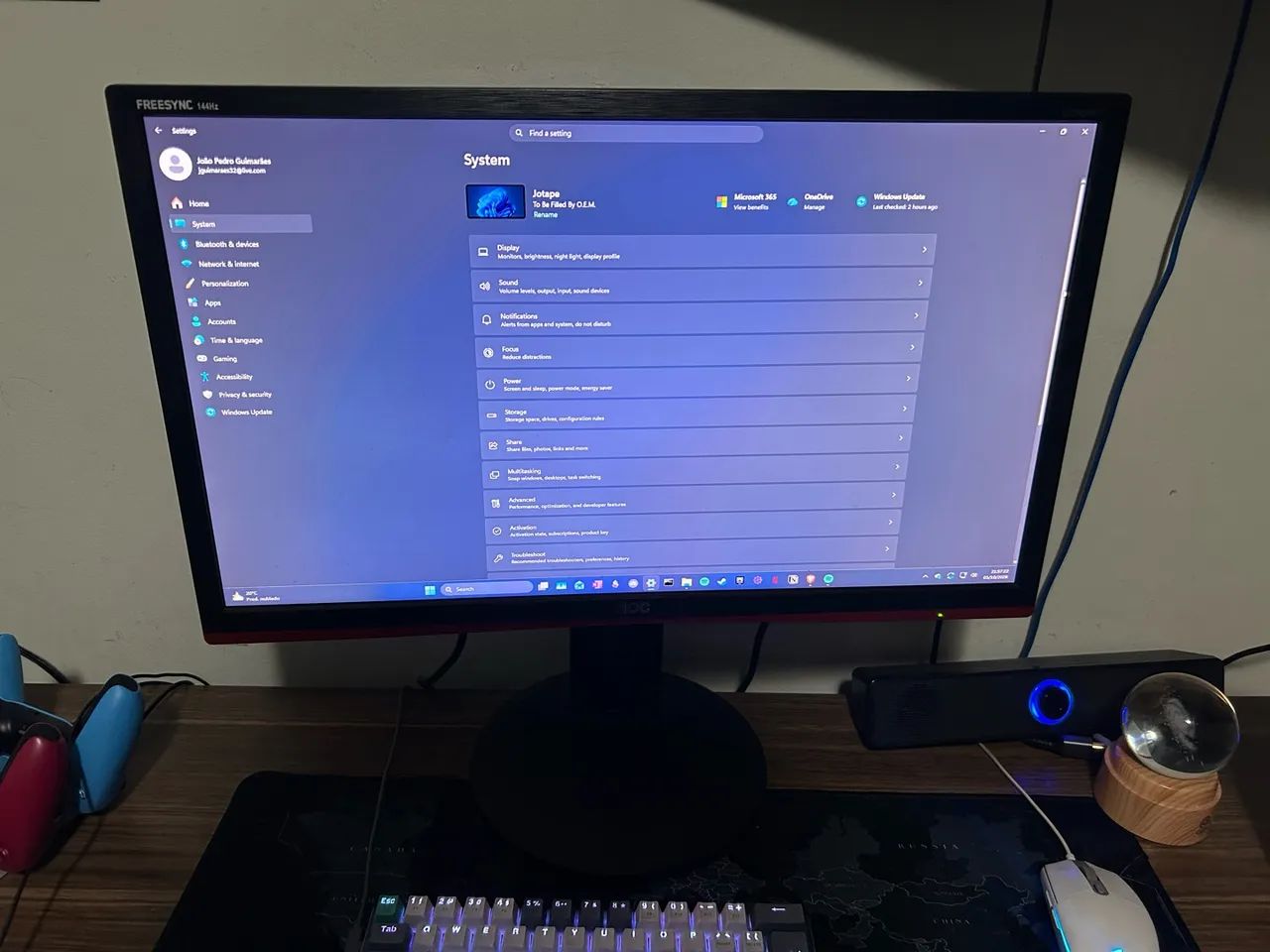 Monitor AOC Full HD 144hz - Foto 3