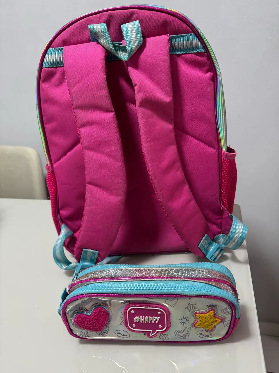 Mochila infantil com estojo  - Foto 3
