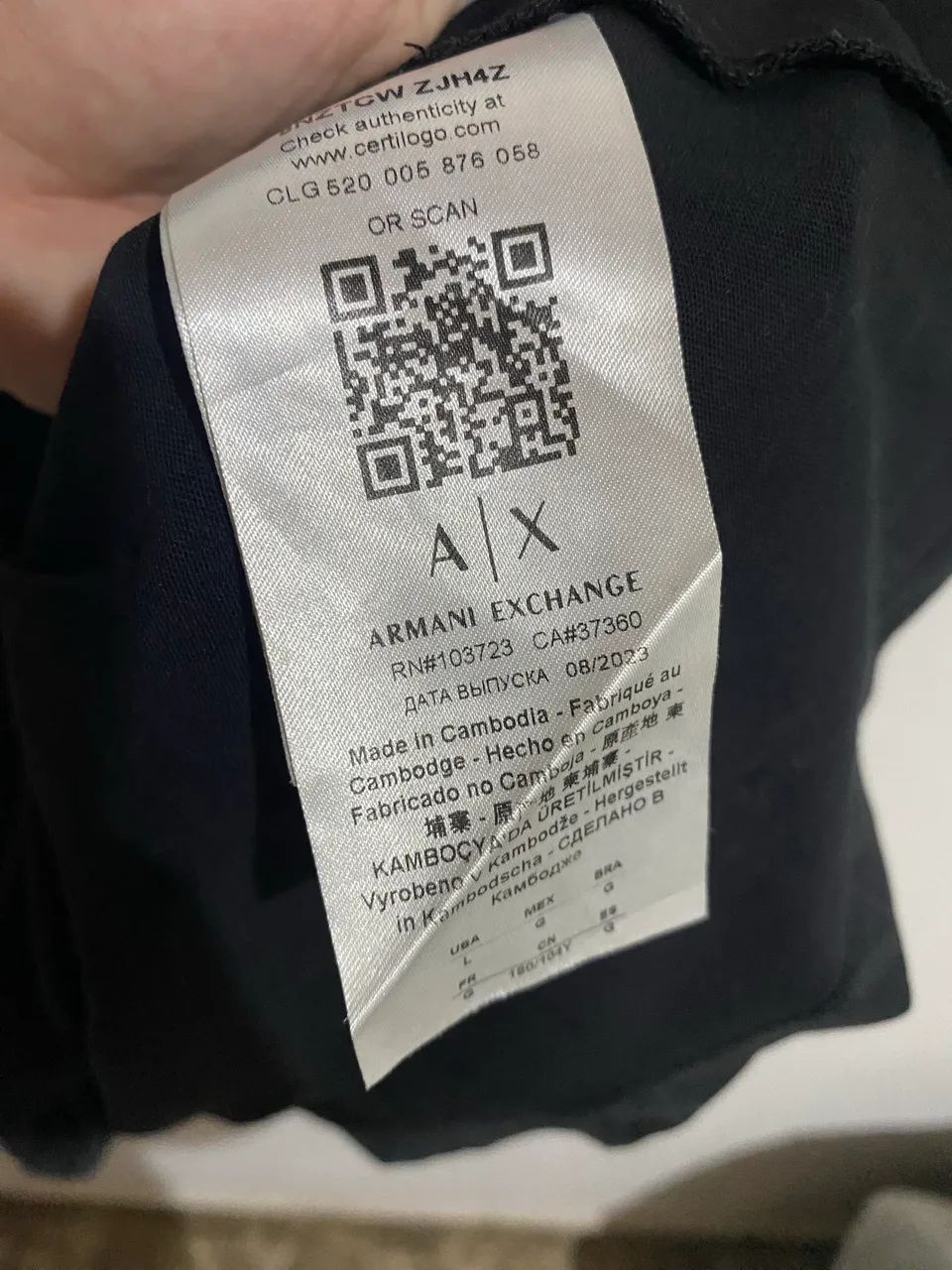 Camiseta Armani  - Foto 3