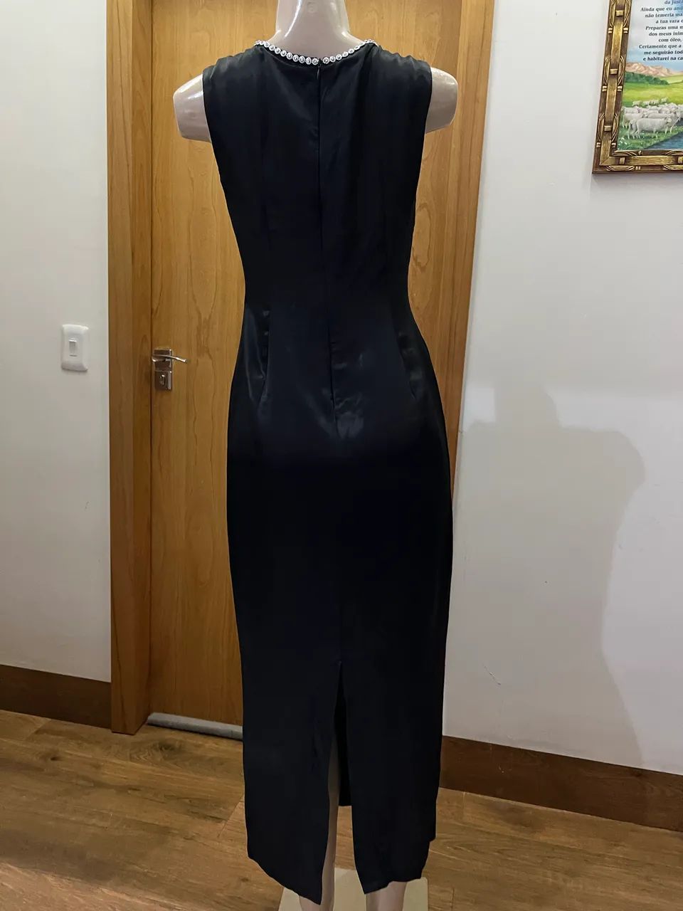 Vestido longo festa(usado)  - Foto 3